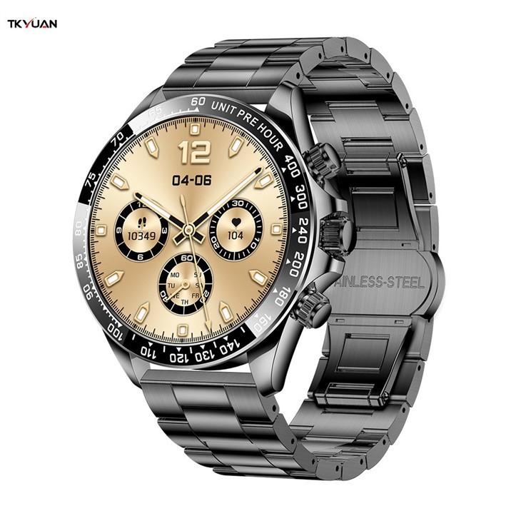 Amoled Traditional Style Men's Smartwatch