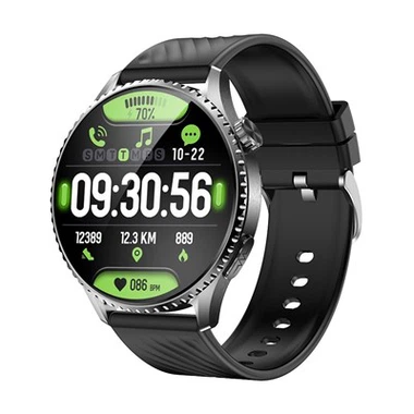 1,56 pouces AMOLED CORPS Oxygène ECG PPG Smart Watch Smart